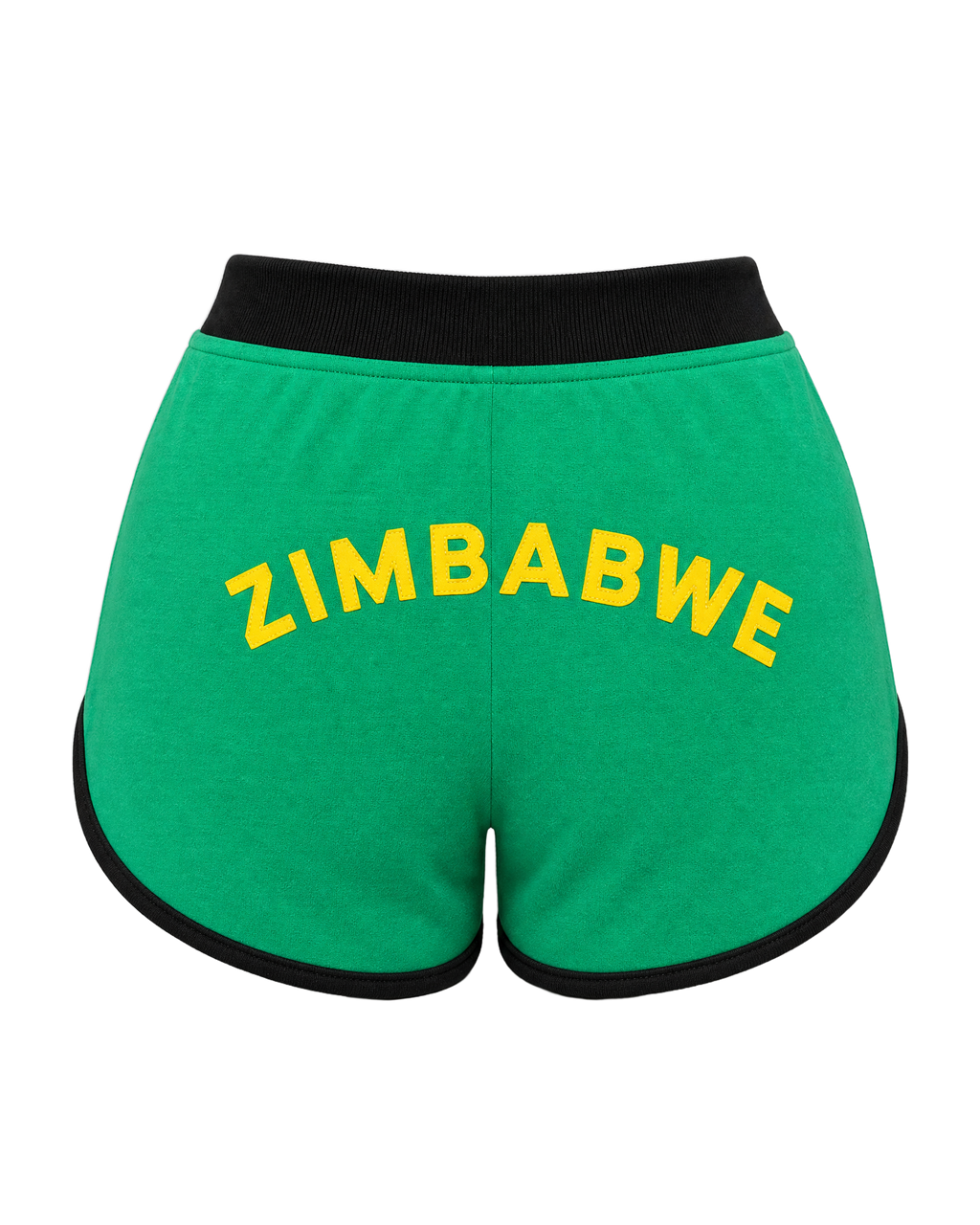 Zimbabwe Flag Shorts - back