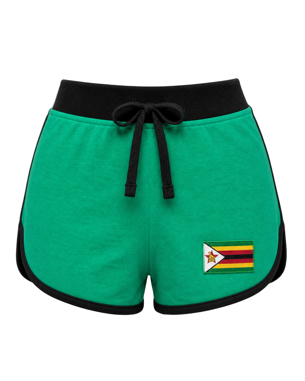 Zimbabwe Flag Shorts - front