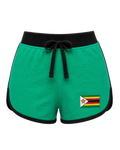 Zimbabwe Flag Shorts - front