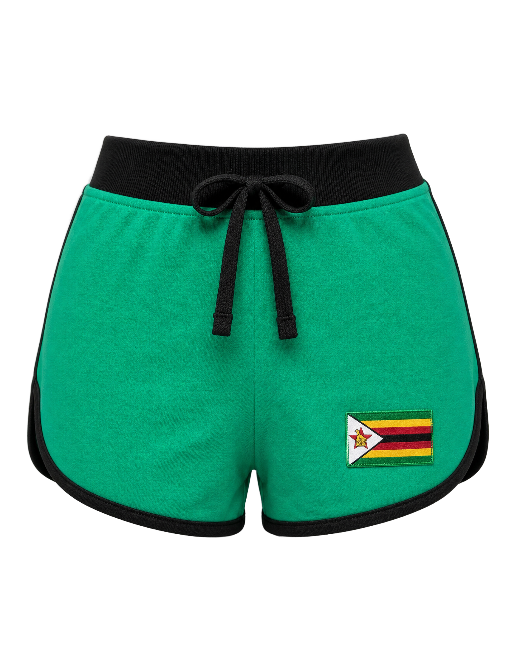 Zimbabwe Flag Shorts - front